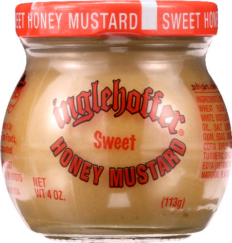 INGLEHOFFER MUSTARD HONEY - 4 OZ