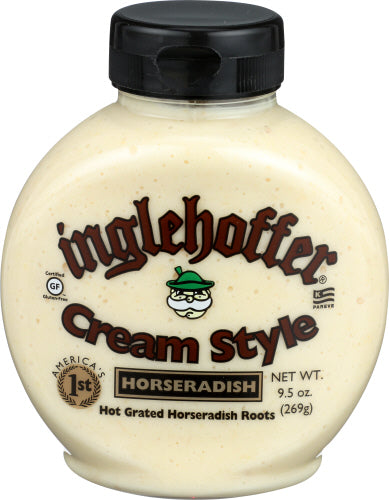 INGLEHOFFER HORSERADISH SQZ CREAM - 9.5 OZ