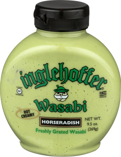 INGLEHOFFER HORSERADISH SQZ WASABI - 9.5 OZ