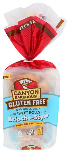 Canyon Bakehouse 
Brioche Rolls Sweet, 14.4 OZ.