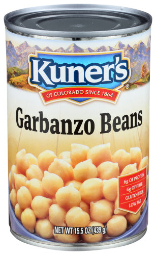KUNERS BEANS GARBANZO - 15 OZ