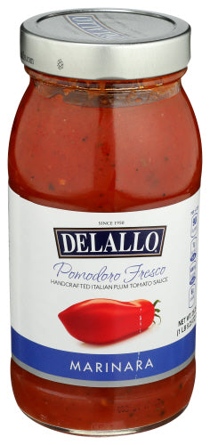 Delallo 
Sauce Marinara Pmdro Frsc, 25.25 OZ.