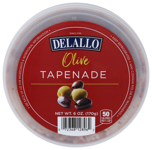 DELALLO DIP TAPENADE OLIVE - 6 OZ