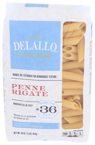Delallo
Penne Rigate #36, 16 OZ.