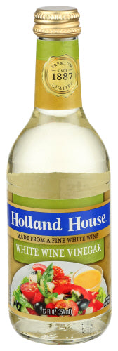 HOLLAND HOUSE VINEGAR WINE WHITE - 12 OZ