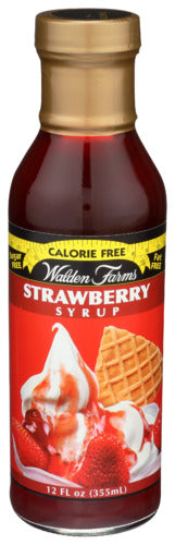 WALDEN FARMS SYRUP CF STRWBRY - 12 FO