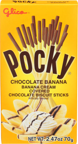 GLICO COOKIE CHOC BANANA POCKY - 2.47 OZ