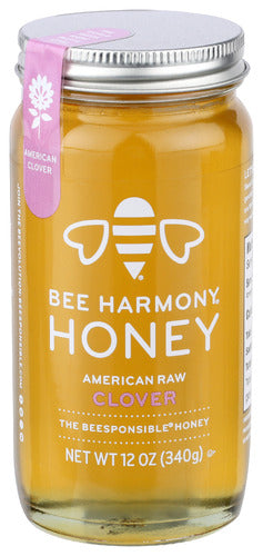 Bee Harmony 
Honey American Clover, 12 OZ.