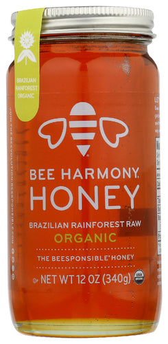 Bee Harmony 
Honey Rainforest, 12 OZ.