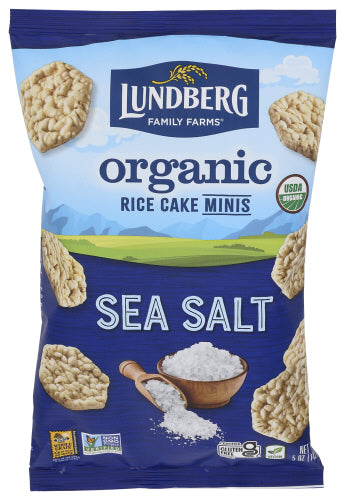 LUNDBERG RICE CAKES MINI SSLT ORG - 5 OZ