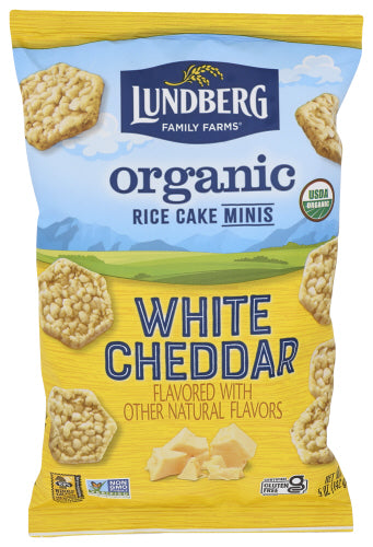 LUNDBERG RICE CAKES WHTE MINI ORG - 5 OZ
