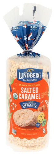 LUNDBERG ORG RICE CAKES SLTD CRML - 10.5 OZ