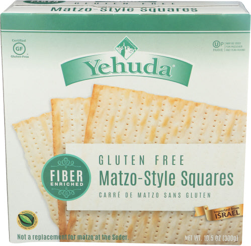 YEHUDA MATZO STYLE SQ FIBER E - 10.5 OZ