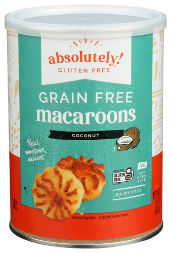 Absolutely Gluten Free 
Macaroon Coconut Absoltly, 10 OZ.