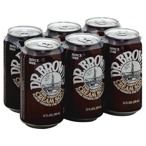 Dr Browns 
Soda Creme 6Pk, 72 FO.
