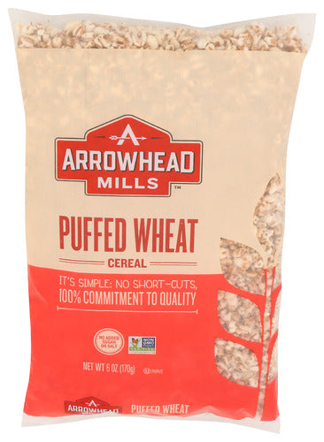 Arrowhead Mills 
Cereal Puff Wheat Ns, 6 OZ.