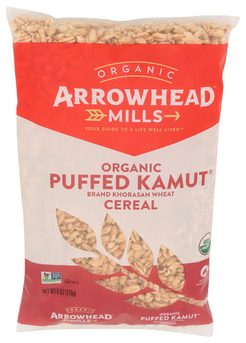 Arrowhead Mills 
Cereal Puff Kamut Ns Org, 6 OZ.