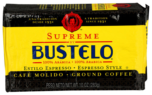 Cafe Bustelo 
Coffee Brick Supreme, 10 OZ.