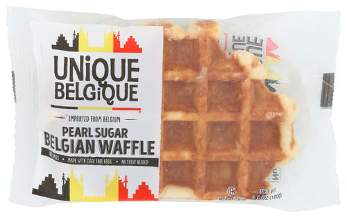 UNIQUE BELGIQUE WAFFLE BLGN UB PEARL SUGR - 3.5 OZ