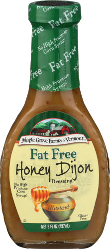 MAPLE GROVE DRSSNG FF HNY DIJON - 8 OZ