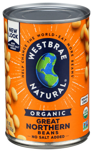 WESTBRAE BEAN GREAT NORTHERN ORG - 15 OZ
