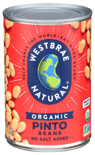 WESTBRAE BEAN PINTO FF ORG - 15 OZ