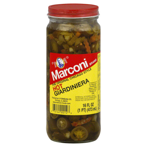 MARCONI GIARDINIERA HOT - 16 OZ