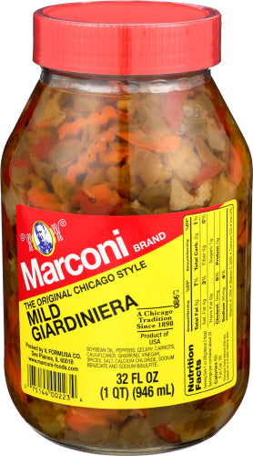 MARCONI GIARDINIERA MILD - 32 OZ