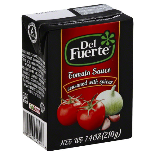 Del Fuerte 
Sauce Tomato Tetra Pk, 7.4 OZ