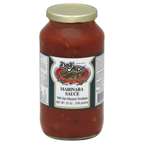 Dell Alpe 
Sauce Marinara, 25 OZ.