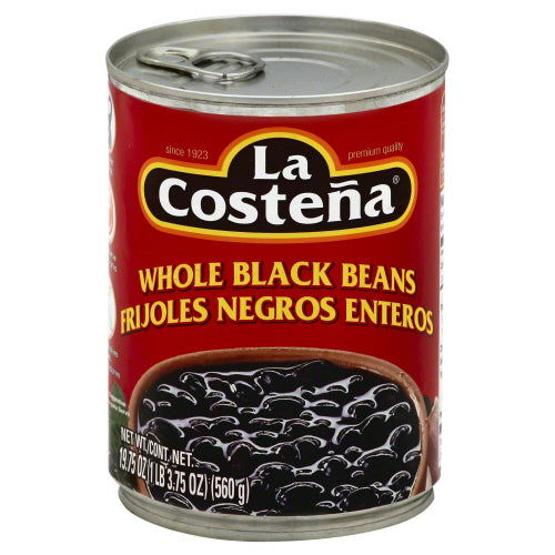 LA COSTENA BEAN BLACK WHOLE - 19.75 OZ