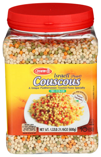 OSEM COUSCOUS PEARL TRICLR CAN - 21.16 OZ
