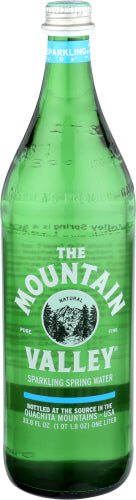 MOUNTAIN VALLEY WATER SPRKLG PREM GLSS - 1 LT