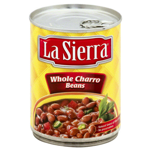 LA SIERRA BEANS CHARRO WHOLE - 19.5 OZ