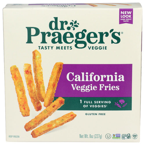 DR PRAEGER FRIES VEGGIE CALIFORNIA - 8 OZ