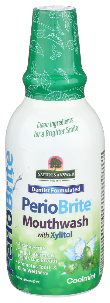 NATURES ANSWER PERIOWASH MOUTHWASH - 16 OZ
