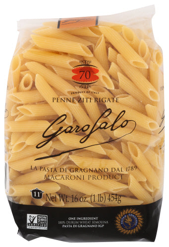 GAROFALO PASTA PENNE ZITI RIGATE - 16 OZ