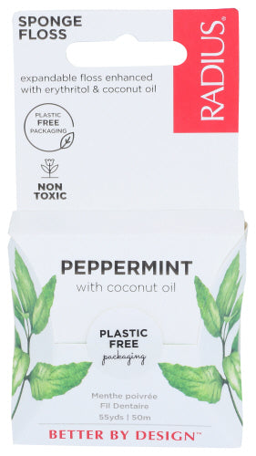 RADIUS FLOSS PEPPERMINT - 1 EA