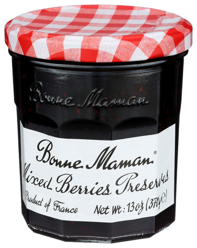 BONNE MAMAN PRESERVE MIXED BERRIES - 13 OZ
