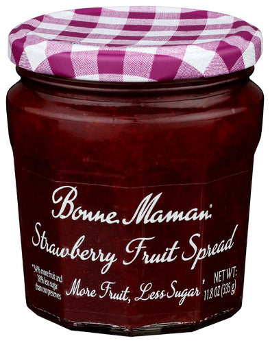 BONNE MAMAN FRUIT SPREAD STRAWBERRY - 11.8 OZ