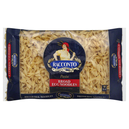 RACCONTO NOODLE EGG BROAD - 12 OZ