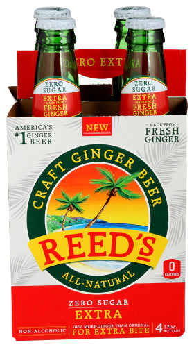 REEDS SODA 4PK XTRA GNGR BEER - 48 FO