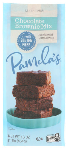 PAMELAS MIX BROWNIE IRRSSTBL WF - 16 OZ