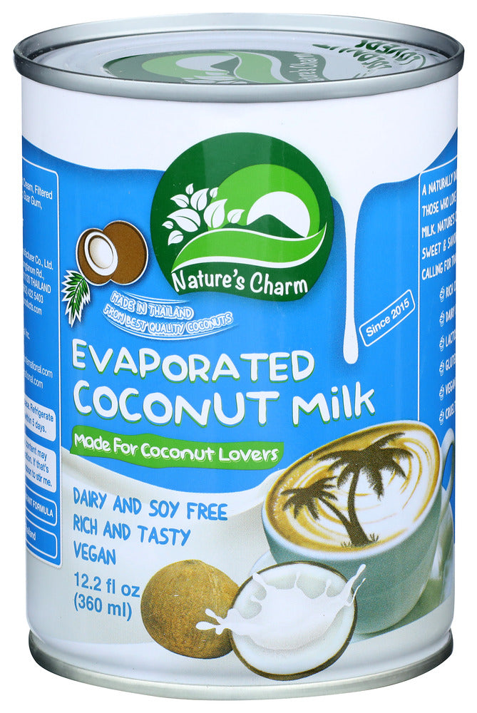 NATURES CHARM COCONUT MILK EVAPORATED - 12.2 FO