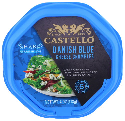 CASTELLO CHEESE BLUE CUP CRUMBLES - 4 OZ