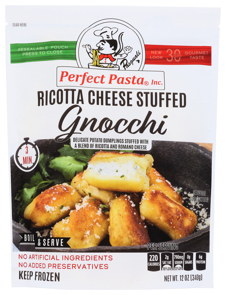 PERFECT PASTA GNOCCHI STFD RICOTTA CHSE - 12 OZ