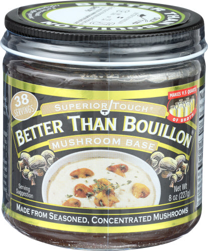 Better Than Bouillon 
Base Mushroom, 8 OZ.