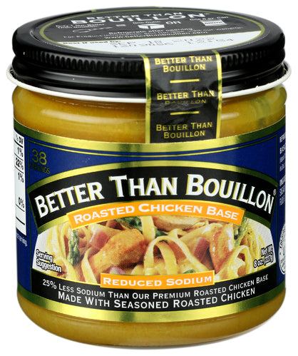 Better Than Bouillon 
Base Chckn Rdcd Sodium, 8 OZ.