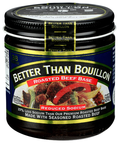 Better Than Bouillon 
Base Beef Rdcd Sodium, 8 OZ.