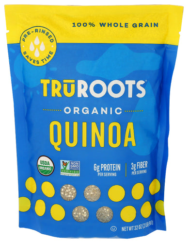 TRUROOTS QUINOA 100% WHOLE GRAIN - 2 LB